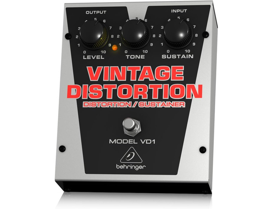 Behringer VD1 Vintage Distortion - What To Know & Where To Buy