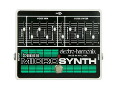 electro harmonix bass microsynth effects pedal