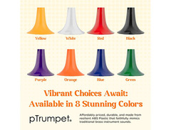 pInstruments pTrumpet Plastic Trumpet image 3