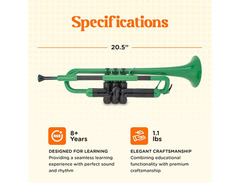pInstruments pTrumpet Plastic Trumpet image 4