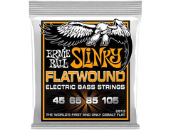 Ernie Ball Hybrid Slinky Cobalt Flatwound Bass Strings (45-105) image 4