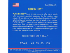 DR Strings - Pure Blues Electric Bass 45-105 image 2