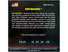DR Strings - Fat-Beams FB-45 / 45-105 image 2