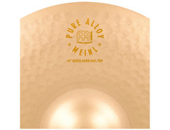 Meinl 14" Pure Alloy Quick Snad Hi-Hat Cymbals (Pair) image 4