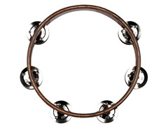 Meinl 8" Compact Wood Double Row Tambourine image 2