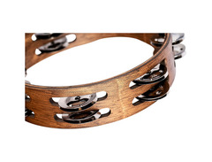 Meinl 8" Compact Wood Double Row Tambourine image 3