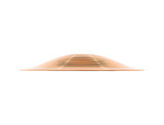 Meinl 8" HCS Bronze Medium Bell Cymbal image 4
