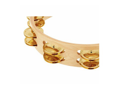 Meinl AE-MTA2B Artisan Edition Maple Tambourine with Brass Jingles image 3