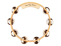 Meinl AE-MTA2BO Artisan Edition Maple Tambourine with Bronze Jingles image 2