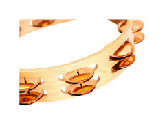 Meinl AE-MTA2BO Artisan Edition Maple Tambourine with Bronze Jingles image 3