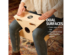 Meinl HTOPCAJ3NT Hybrid Slap-Top Cajon image 3
