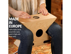 Meinl HTOPCAJ3NT Hybrid Slap-Top Cajon image 4