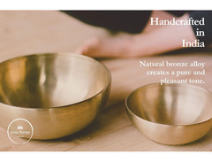 Meinl SB-U-1750 Sonic Energy Universal Singing Bowl 4pc Set with Resonant Mallet image 2