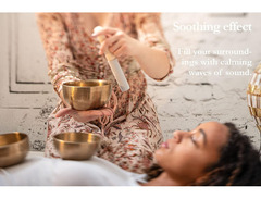 Meinl SB-U-1750 Sonic Energy Universal Singing Bowl 4pc Set with Resonant Mallet image 4