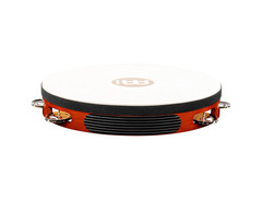 Meinl TAH1-AB 10" Traditional Wood Tambourine with Single Row Steel Jingles image 4