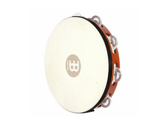 Meinl TAH1A-AB Traditional Goat-Skin Tambourine with Aluminum Jingles image 2