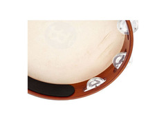 Meinl TAH1A-AB Traditional Goat-Skin Tambourine with Aluminum Jingles image 4