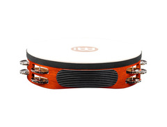 Meinl TAH2-AB 10" Traditional Wood Tambourine with Double Row Steel Jingles image 4