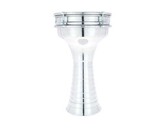 Mid-East MAZ22J 8.5" Aluminum Doumbek with Jingles image 2