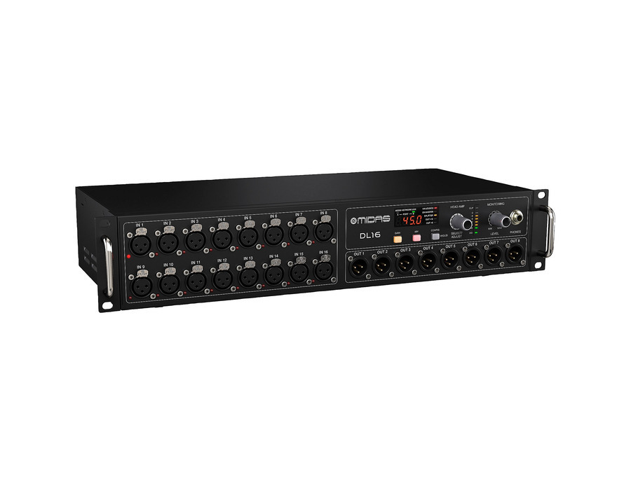 Midas DL16 16-Input 8-Output Stage Box - What To Know & Where To Buy ...