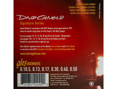 GHS GB-DGG David Gilmour Signature Nickel-Plated Guitar Strings (10.5-50) image 2