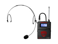 Nady 2W-1KU HM-10 Dual True Diversity 1000-Channel UHF Wireless Headset Microphone System image 2