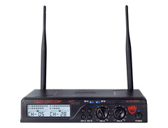 Nady U-2100 HM-GT Dual UHF Wireless System with Headset Microphone and Instrument Transmitter image 2