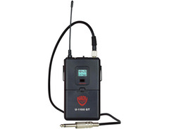 Nady U-2100 HM-GT Dual UHF Wireless System with Headset Microphone and Instrument Transmitter image 3