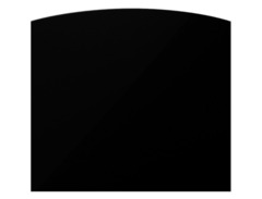 Evans EQ3 Black Resonant Kick Drumhead image 2