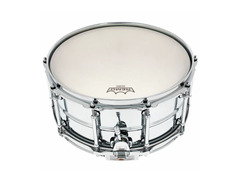Pearl CRS1465 Concert 14x6.5" Beaded Steel Snare Drum with SR400 Strainer image 2