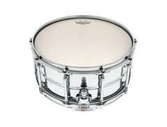 Pearl CRS1465 Concert 14x6.5" Beaded Steel Snare Drum with SR400 Strainer image 3