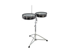 Pearl PTTM1415 14"/15" Travel Timbales with Stand image 3
