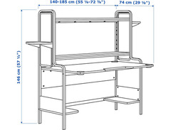 Ikea FREDDE Workstation image 3