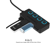 Sabrent HB-UM43 4-Port USB 3.0 Hub image 3