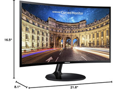Samsung 24" Curved Monitor image 2