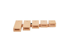 Rhythm Band RB603 Deluxe Wood Temple Blocks image 4
