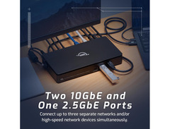 OWC Thunderbolt 5 Dual 10GbE Network Dock image 2