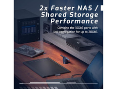 OWC Thunderbolt 5 Dual 10GbE Network Dock image 4