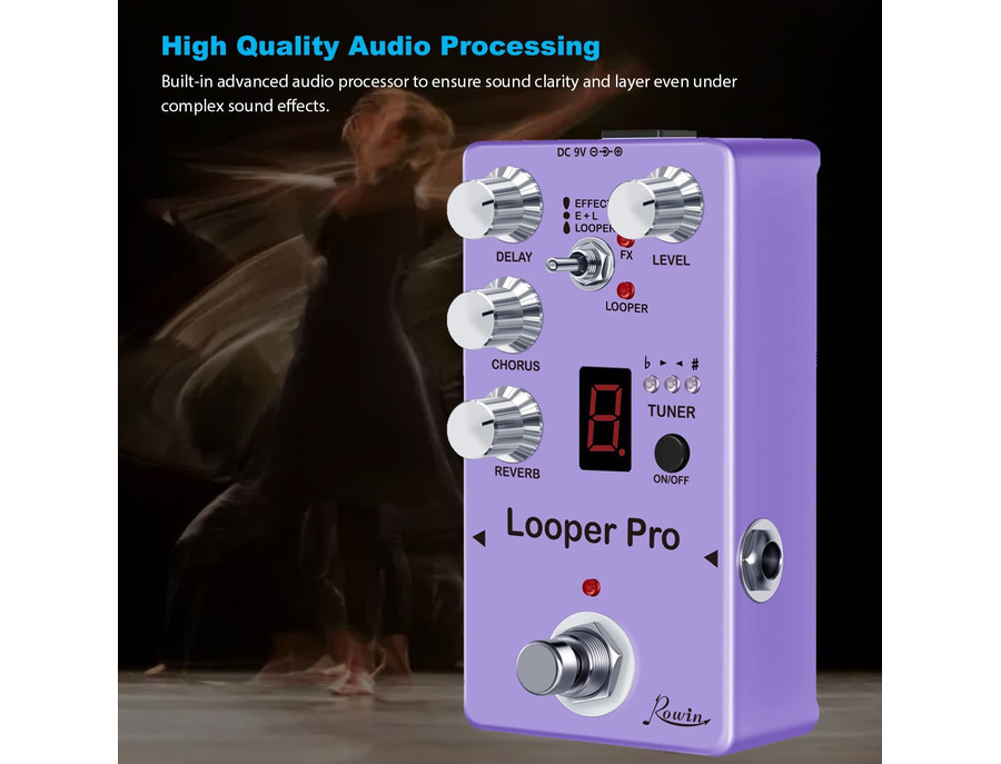 Rowin Instrument Rowin RE-05 Looper Pro - What To Know & Where To Buy | Equipboard