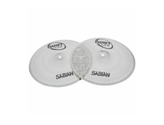 Sabian 14" Quiet Tone Low Volume Hi-Hat Cymbals (Pair) image 3