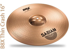 Sabian B8X Complete Set 10" / 14" / 16" / 18" / 18" / 20" Cymbal Pack image 4