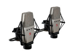 sE Electronics T2 Large Diaphragm Multipattern Condenser Microphone - Matched Pair image 2