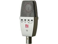 sE Electronics T2 Large Diaphragm Multipattern Condenser Microphone - Matched Pair image 3
