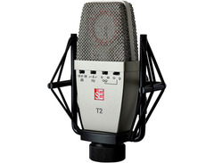 sE Electronics T2 Large Diaphragm Multipattern Condenser Microphone - Matched Pair image 4