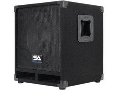 Seismic Audio Mini-Tremor Powered 1x12" 350w Compact Subwoofer Cab image 3