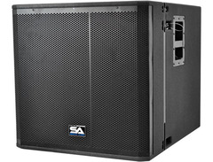 Seismic Audio SAXLP-18A Powered 1x18" 600w Line Array Subwoofer Speaker image 3