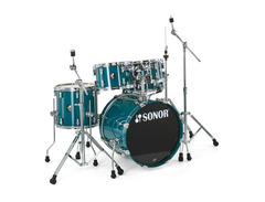 Sonor AQ1 Stage 10x7 / 12x8 / 16x15 / 22x17.5 / 14x6" 5pc Drum Kit with Hardware image 3