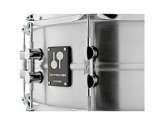 Sonor Kompressor 14x5.75" Steel Snare Drum image 3