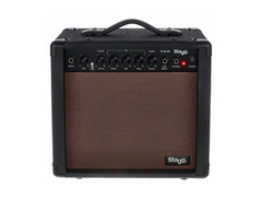 Stagg 15 AA DR 15-Watt 1x8" Acoustic Guitar Combo with Digital Reverb image 2