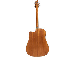 Stagg SA25-DCE Spruce Dreadnought Cutaway with Electronics image 3